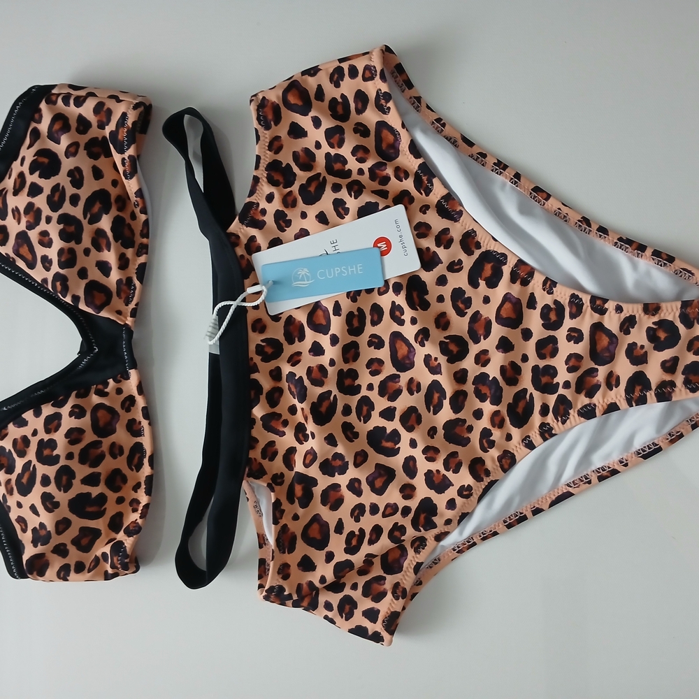 Cupshe Leopard Print Bikini Set
